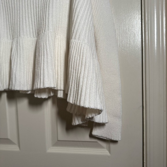 Free People Layer Coconut Ivory Turtleneck Sweater Size SP - Picture 6 of 11